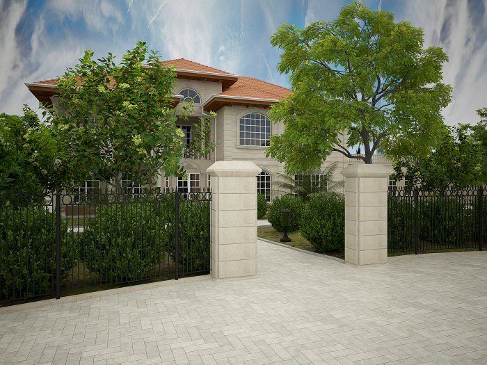 SEA BREEZE layihəsi — memarlıq üslubda villa layihəsi, 492 m², 2023