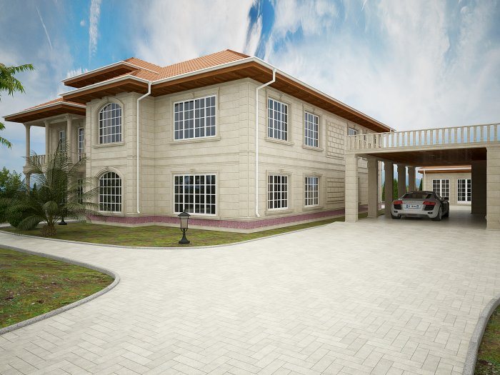 Memarlıq üslub, 492 m², 2023 — SEA BREEZE layihəsi, kadr 4/6