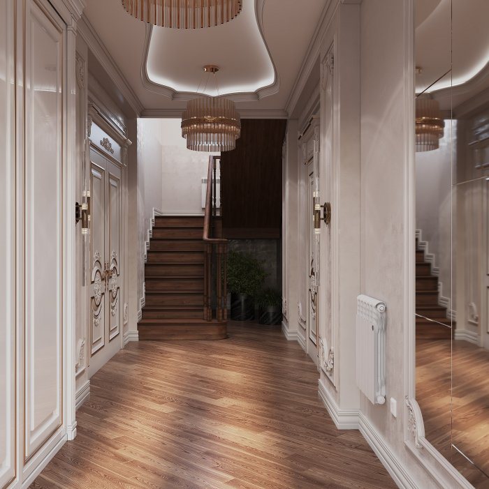 NeoArch project obyektindən görüntü 3/6 — neoklassik üslub, 189 m², 2023