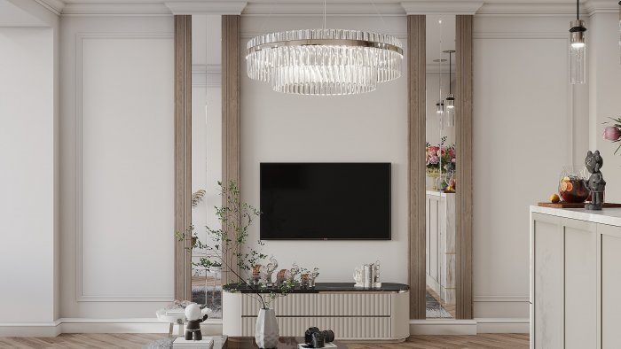 Avon project, modern üslub, 110 m², 2023: mənzil interyeri məkan həllərindən kadr 5/6