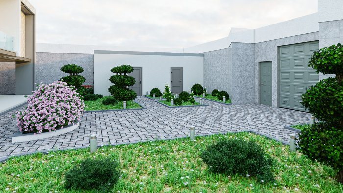MODERN villa layihəsi obyektindən görüntü 3/6 — modern üslub, 286 m², 2024